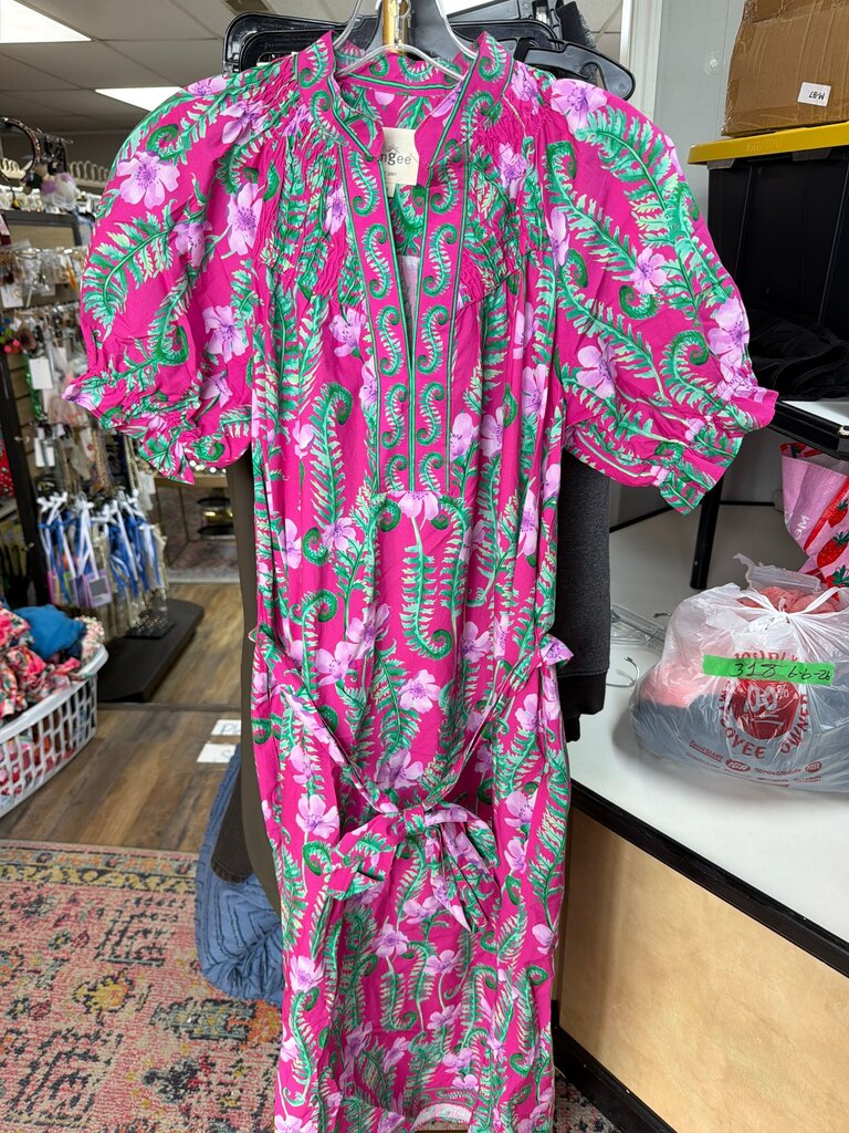 Umgee Floral Pink Dress
