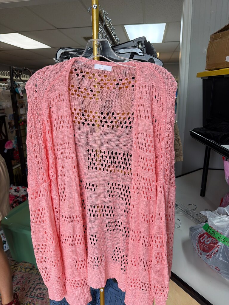 Lightweight Open Knit Cardigan