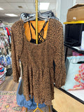 Entro Leopard Print Dress