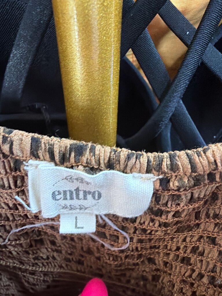 Entro Leopard Print Dress