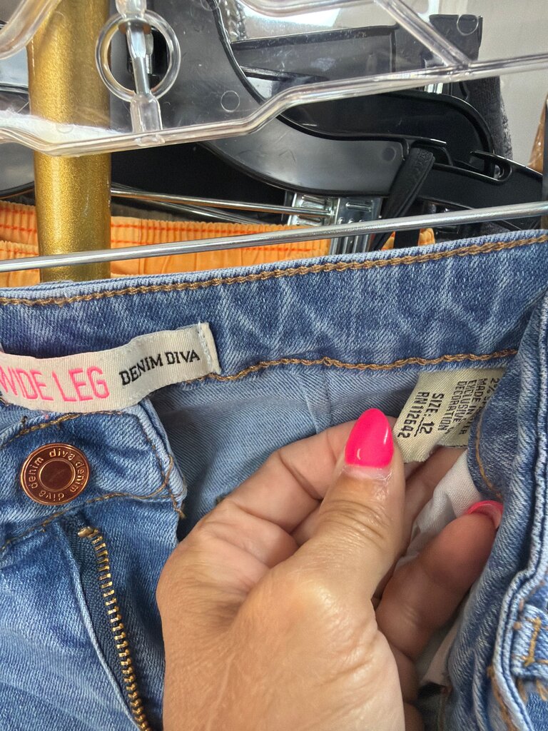 Denim Diva Wide Leg Jeans