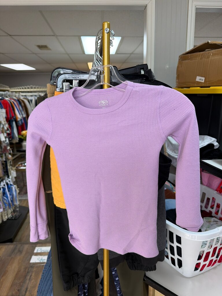 Athletic Works Long Sleeve Purple Top