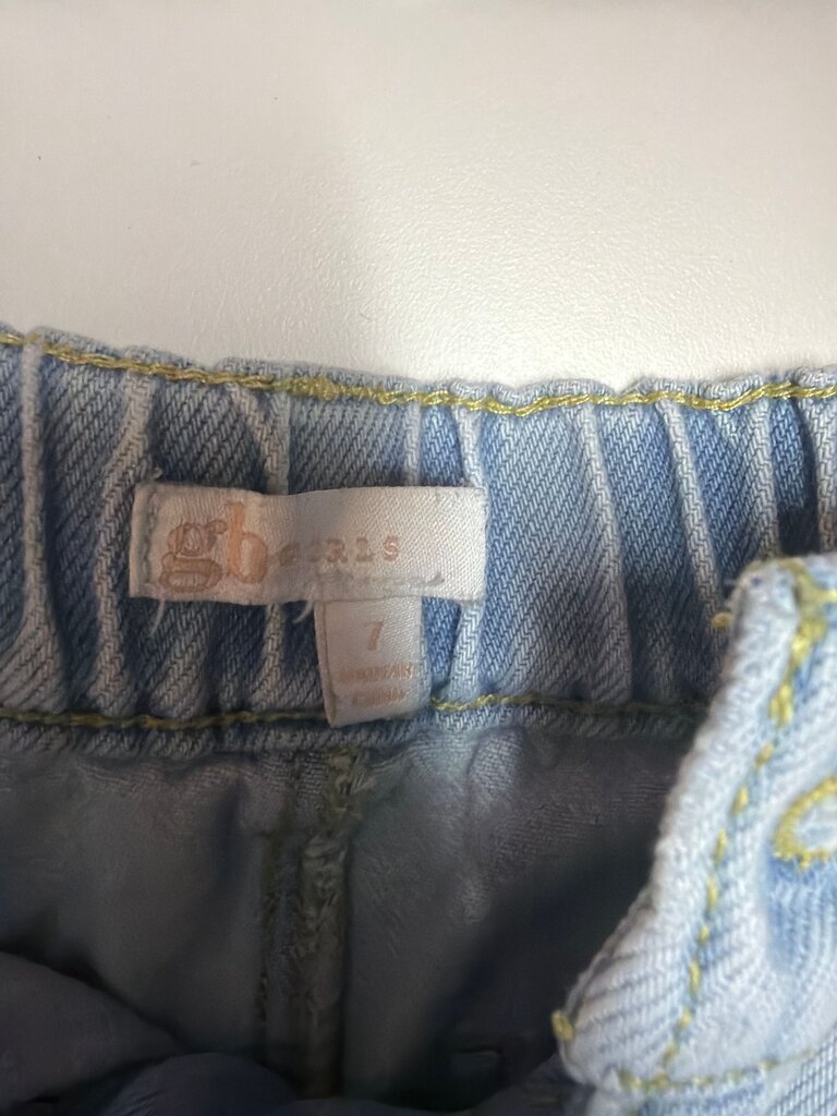 Girls' Light Blue Denim Shorts