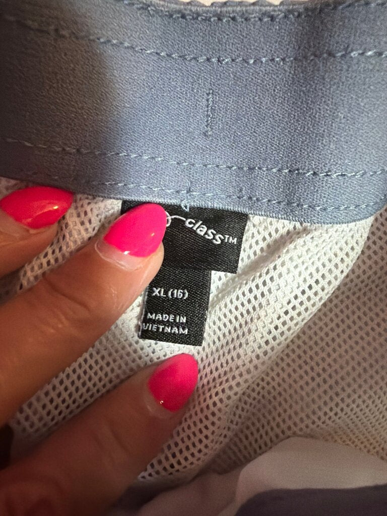 Striped Swim Trunks