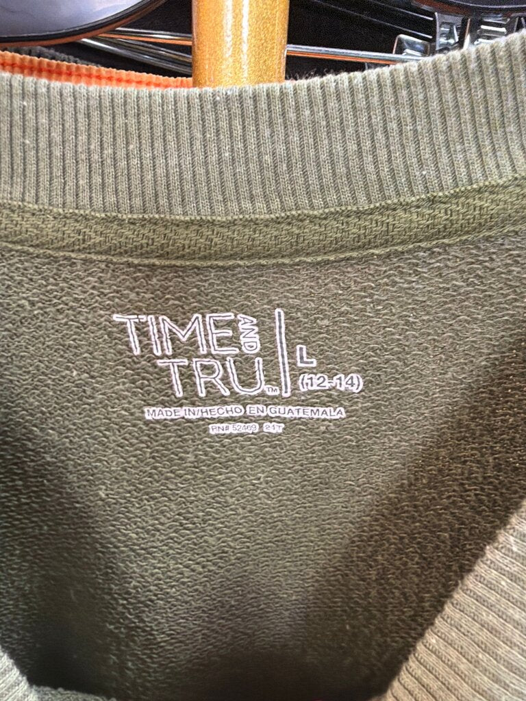 Women's Olive Green Sweatshirt