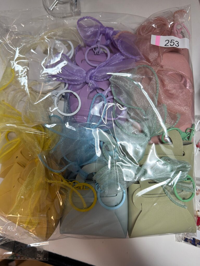 Assorted Miniature Handbags in Pastel Colors