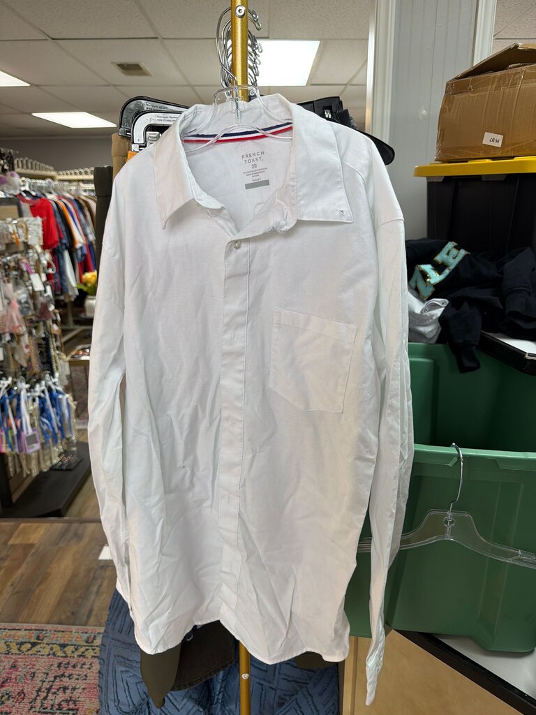 French Toast White Dress Shirt