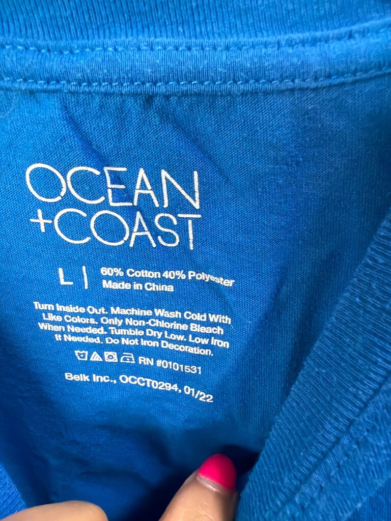 Ocean + Coast Blue T-Shirt