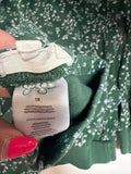Green Floral Print Outfit