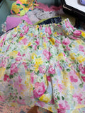 Floral Print Girls Skirt