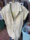 Cat & Jack Yellow Denim Romper