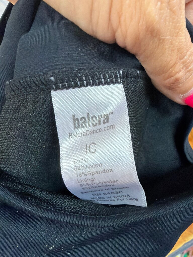 Balera Black Dance Bra Top
