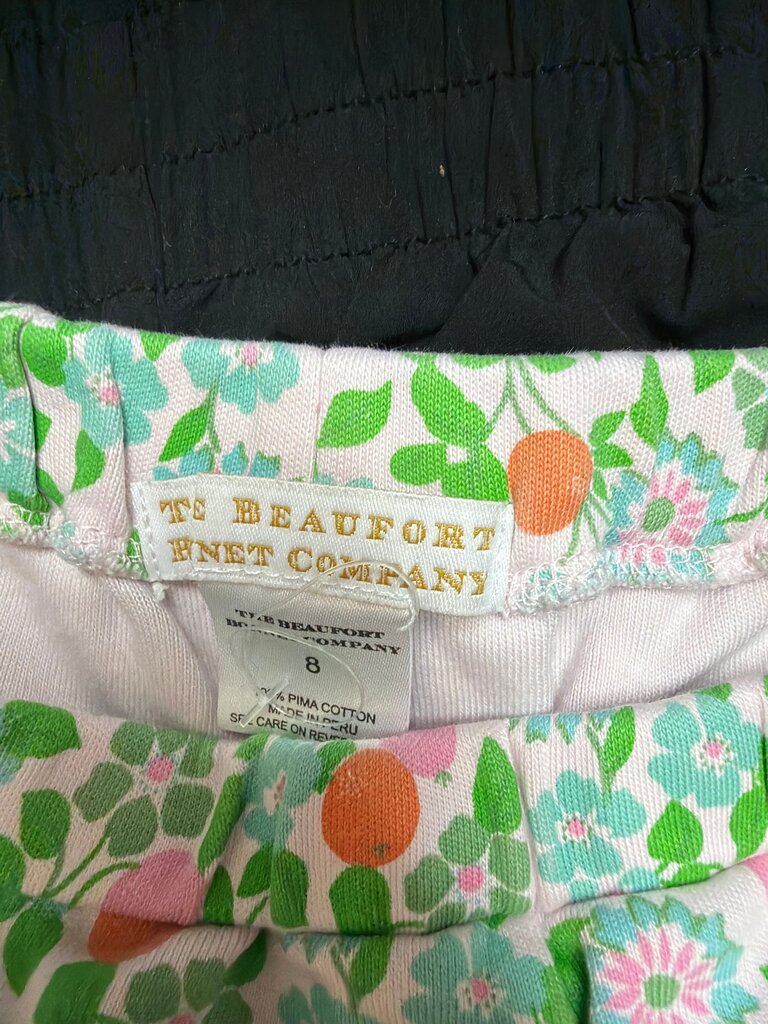 T.J. Beaufort Floral Print Skirt