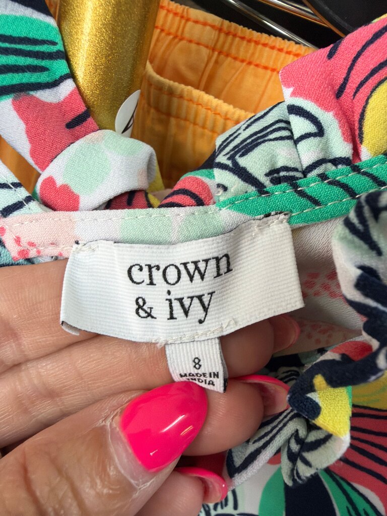 Crown & Ivy Floral Print Dress