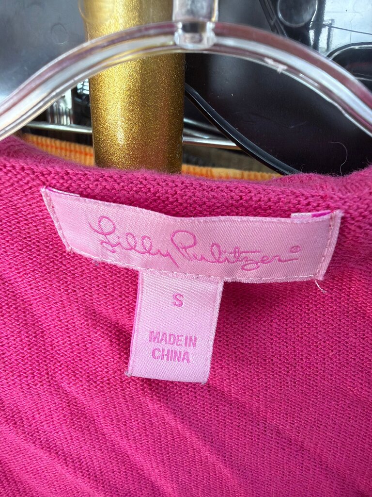 Lilly Pulitzer Pink Cardigan