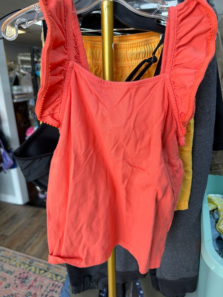 Janie and Jack Girls' Coral Tank Top