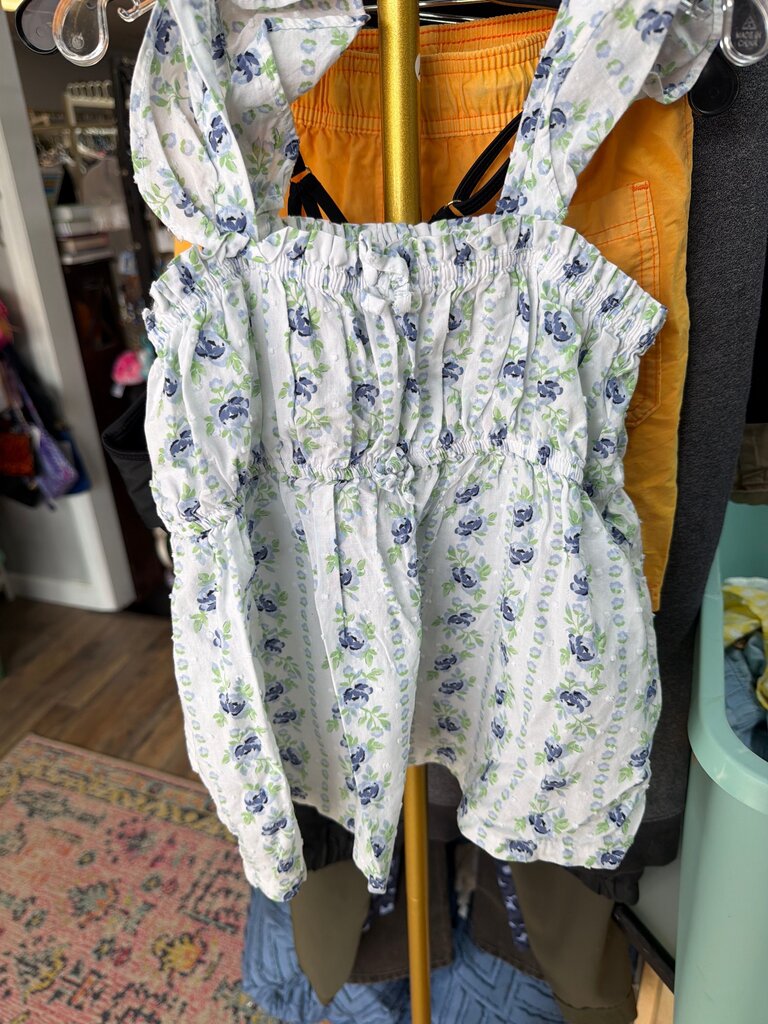 Janette Lepore Girls Floral Dress Size 8