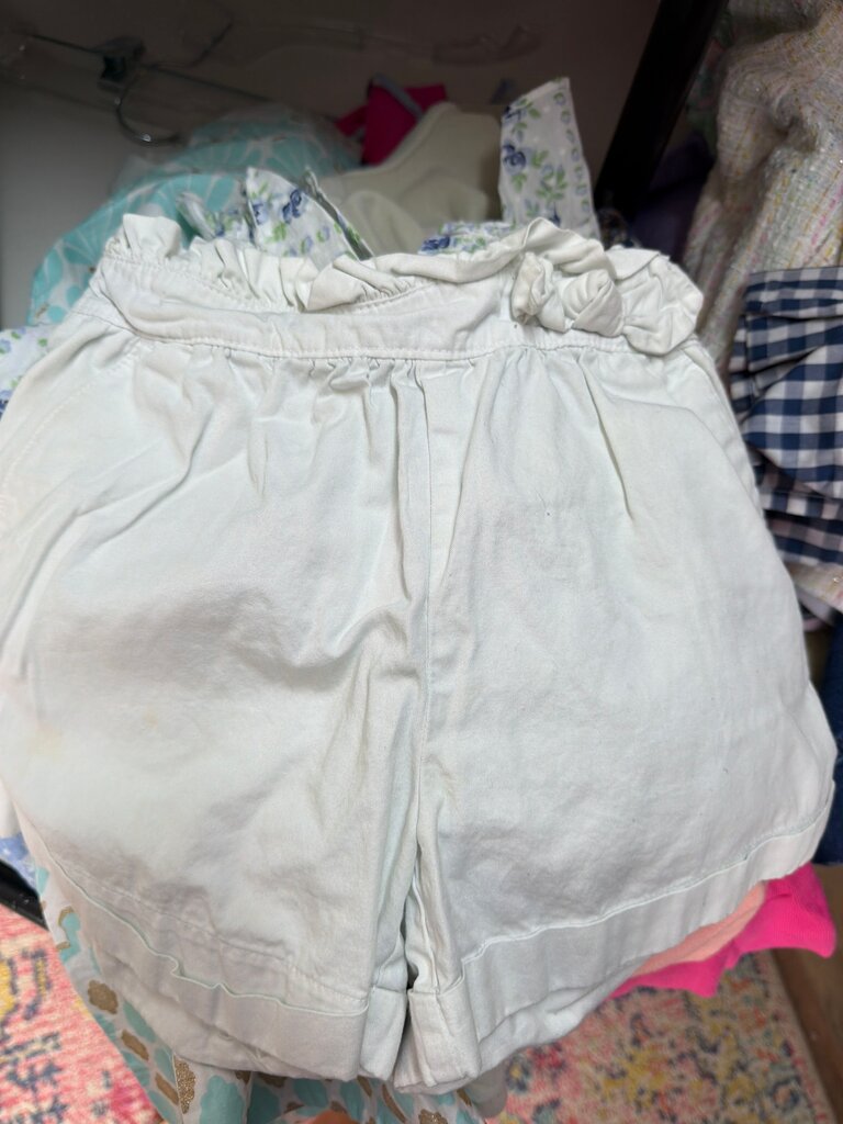 Janie and Jack White Girls Shorts