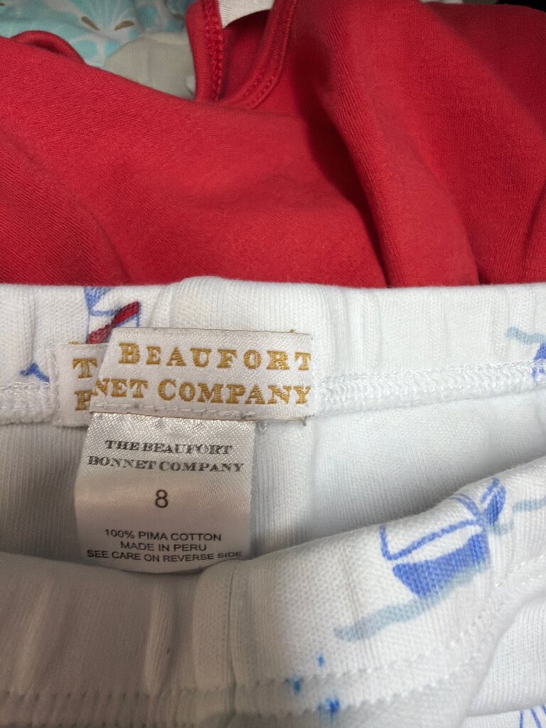 The Beaufort Bonnet Company Sailboat Print Shorts