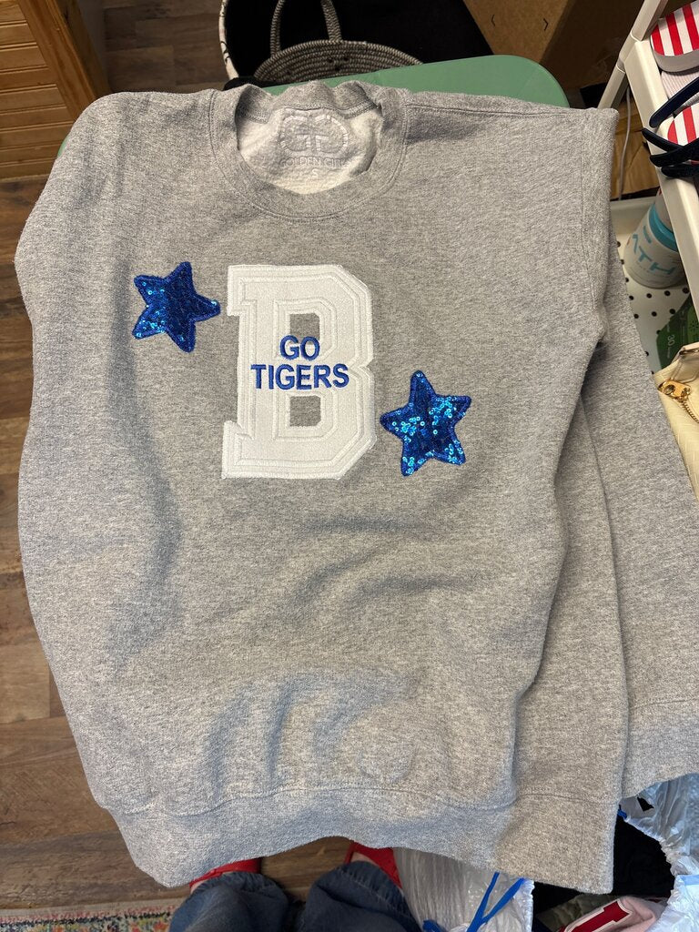 Golden Girls Sweatshirt with Go Tigers Design