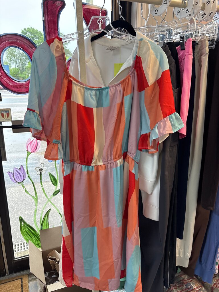 Colorful Patterned Dress