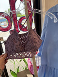 Lace Bralette in Lavender