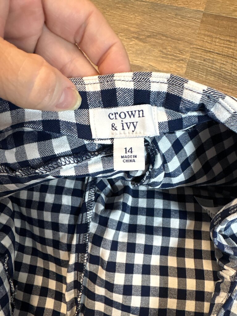 Crown & Ivy Gingham Skirt