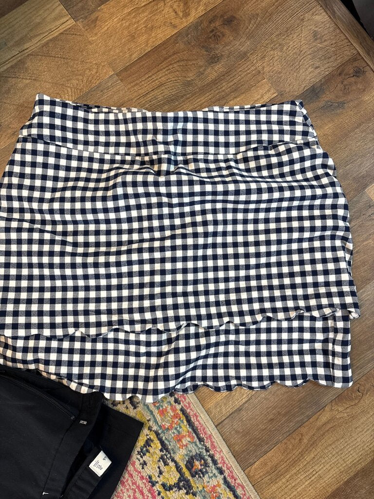 Crown & Ivy Gingham Skirt
