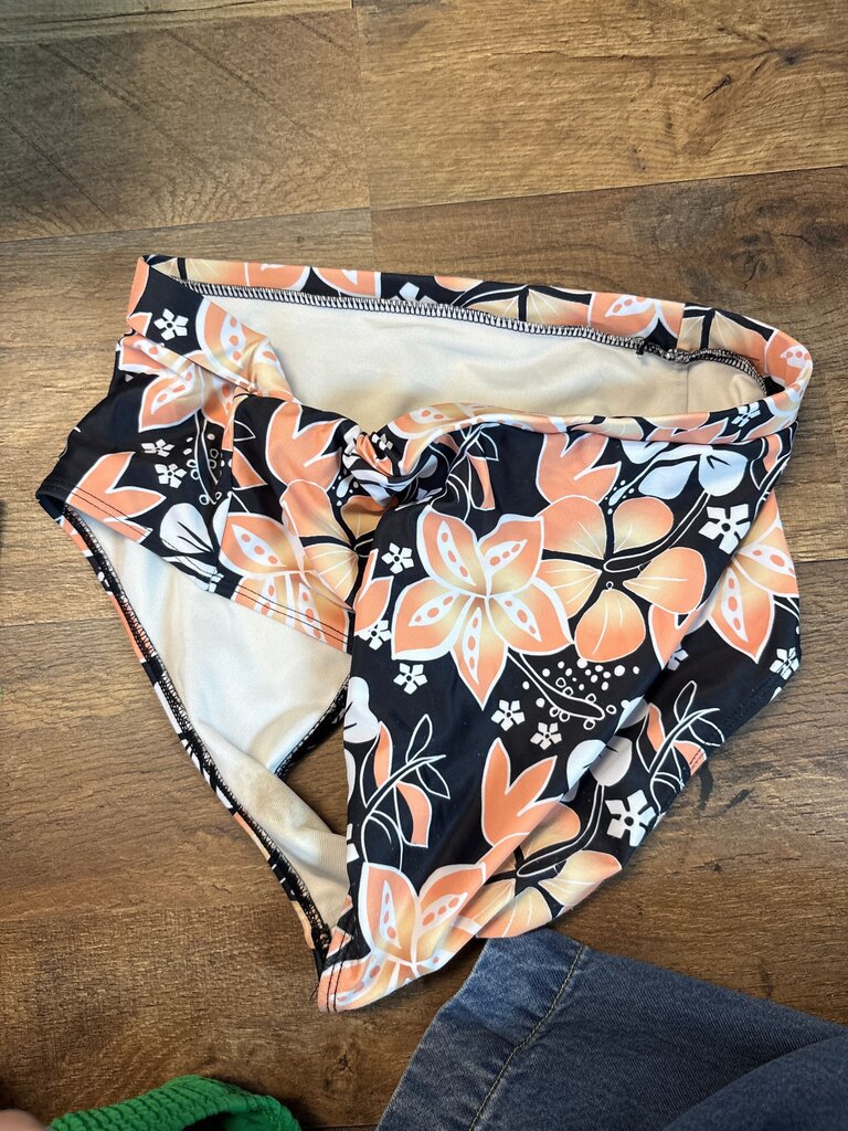 Floral Print Swim Bottoms