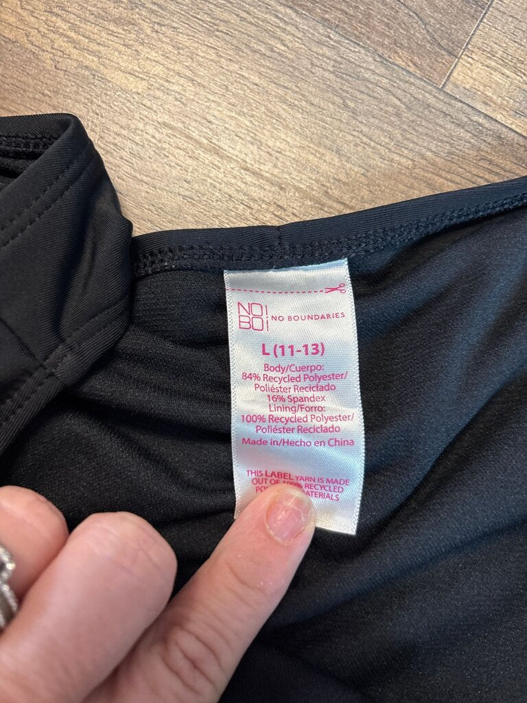No Boundaries Women's Black Swim Bottoms