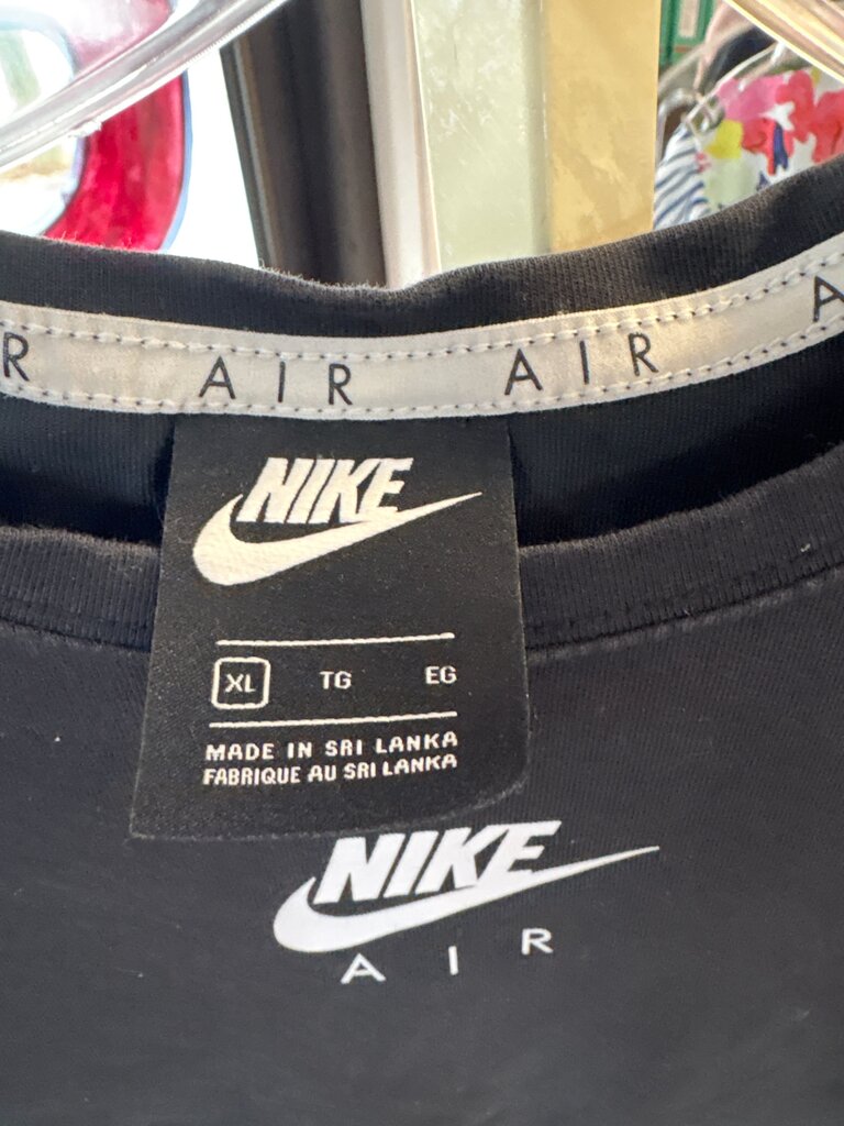 Nike Air Black Crop Top