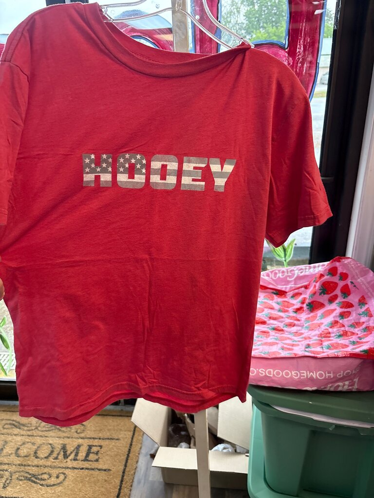 HOOey Red Graphic Tee
