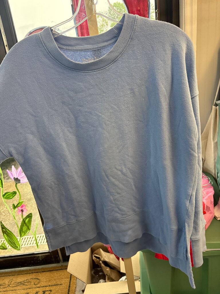 Time and True Light Blue Sweater