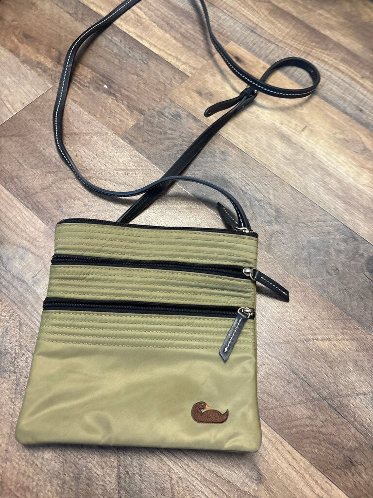 Dual Zip Crossbody Bag