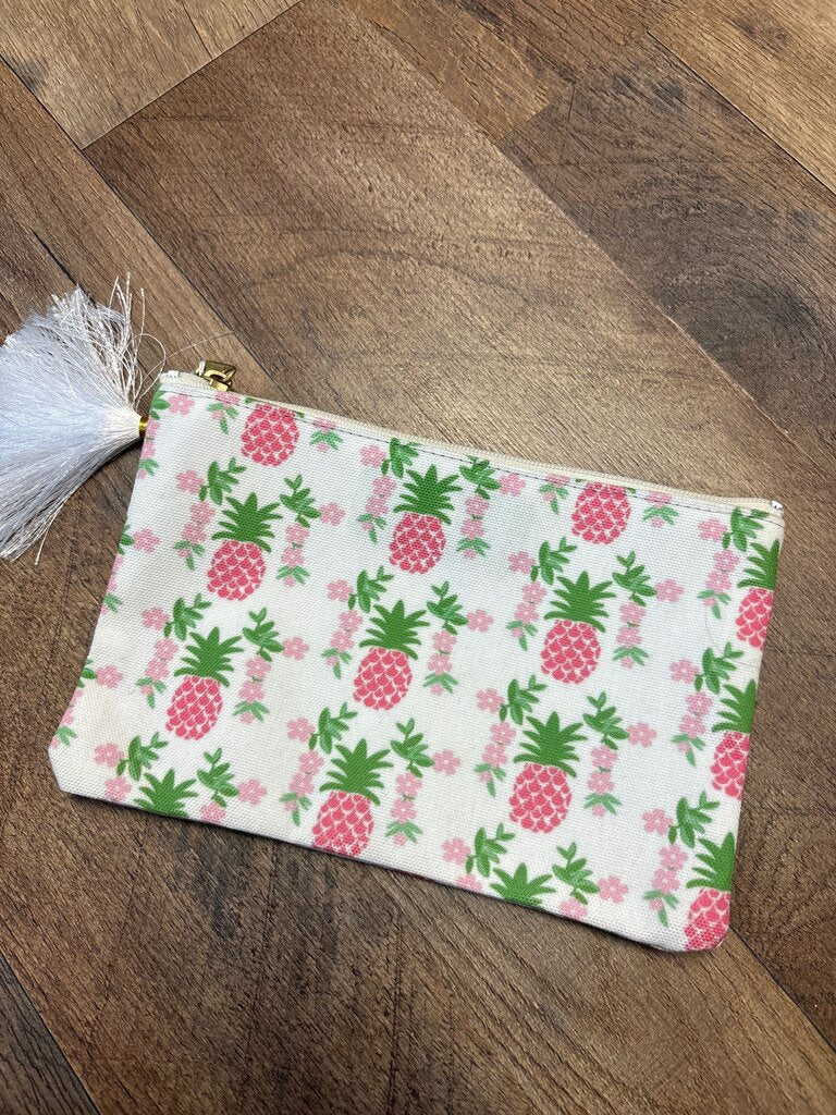Pineapple Print Pouch