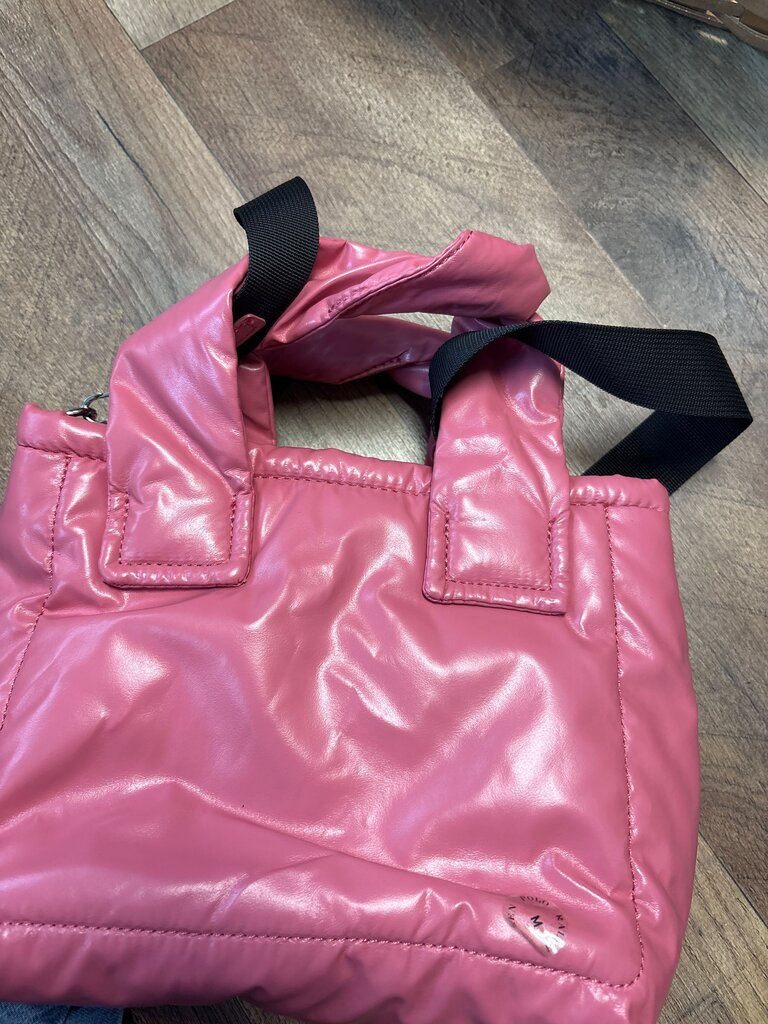 Pink Quilted Handbag
