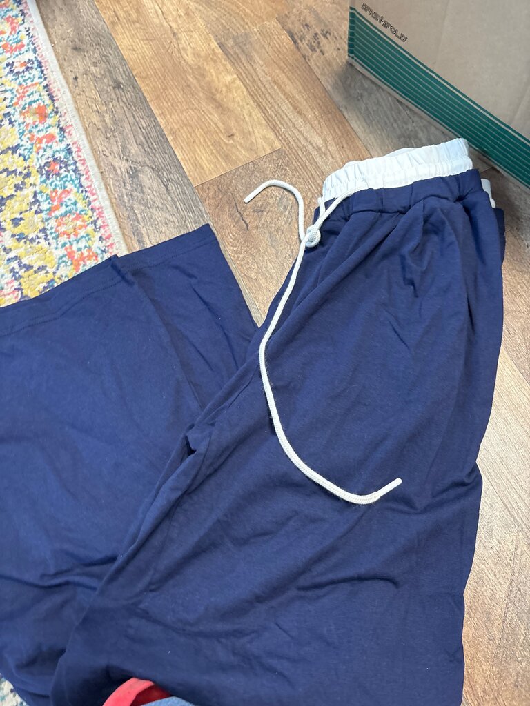 Navy Blue Athletic Pants
