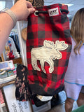 Lazy One Buffalo Plaid Moose Bag
