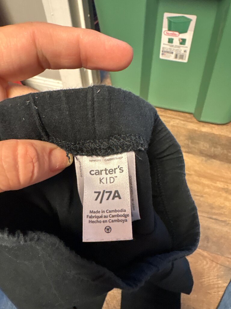 Carter's Kid Black Leggings