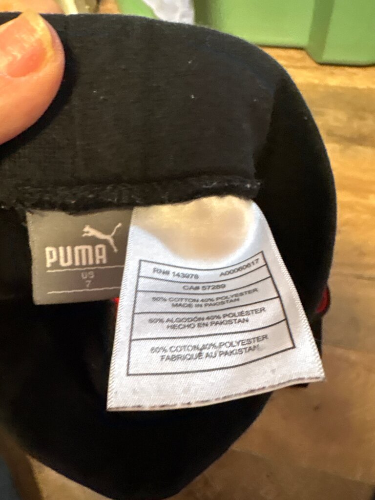 Puma Black Jogger Pants