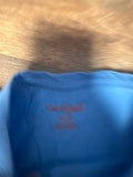 Long Sleeve Blue Graphic T-Shirt