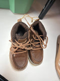 Kids Brown Leather Boots