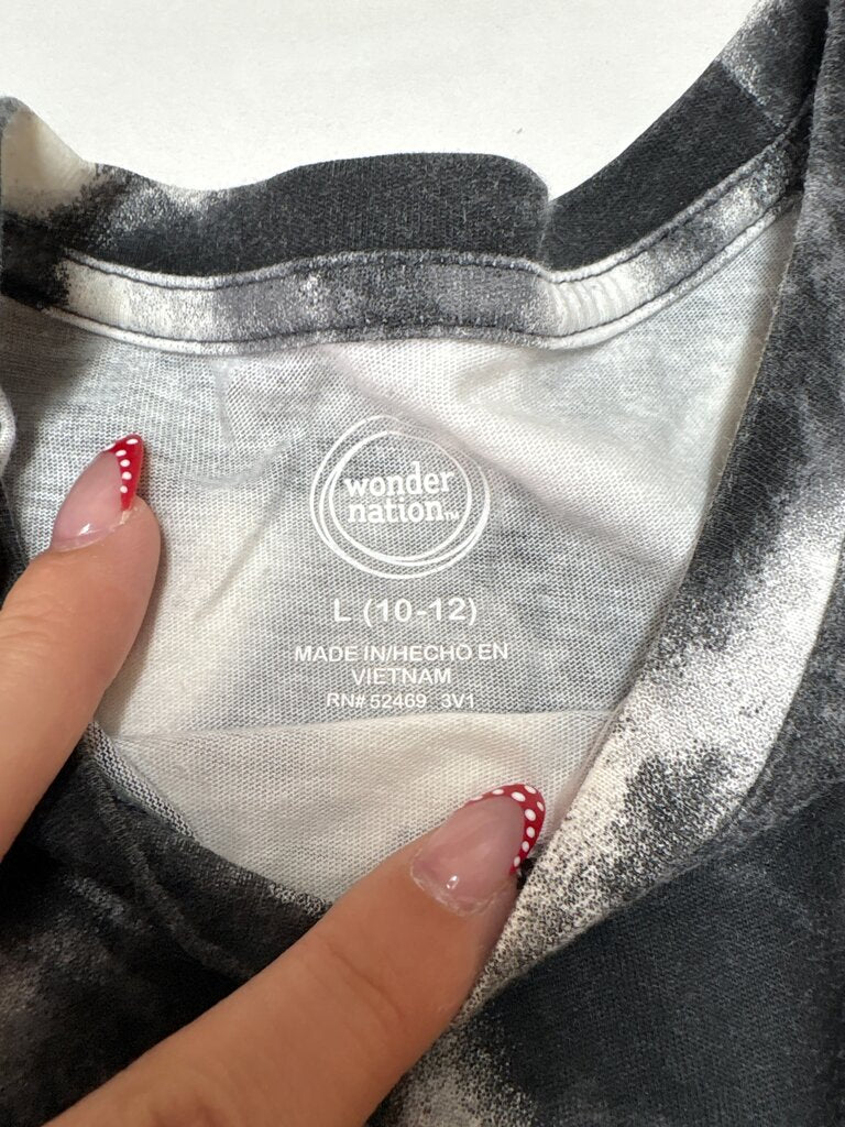 Wonder Nation Girls' Tie-Dye Top