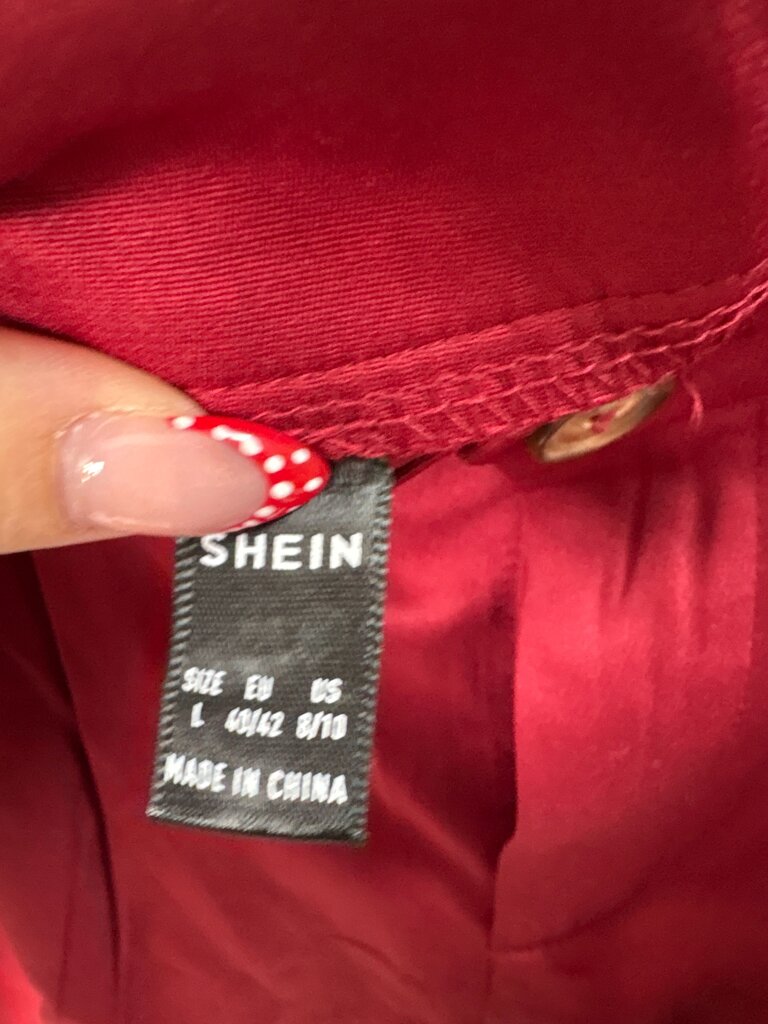 SHEIN Red Shorts