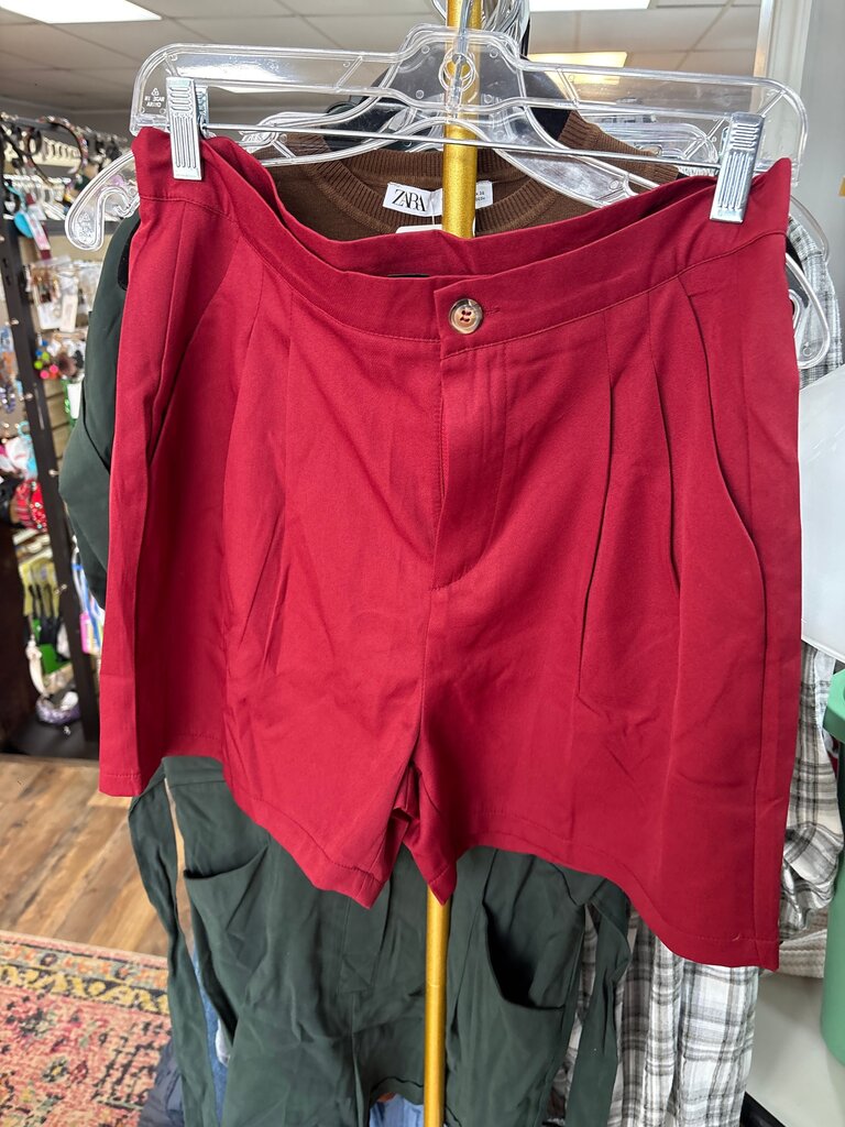 SHEIN Red Shorts