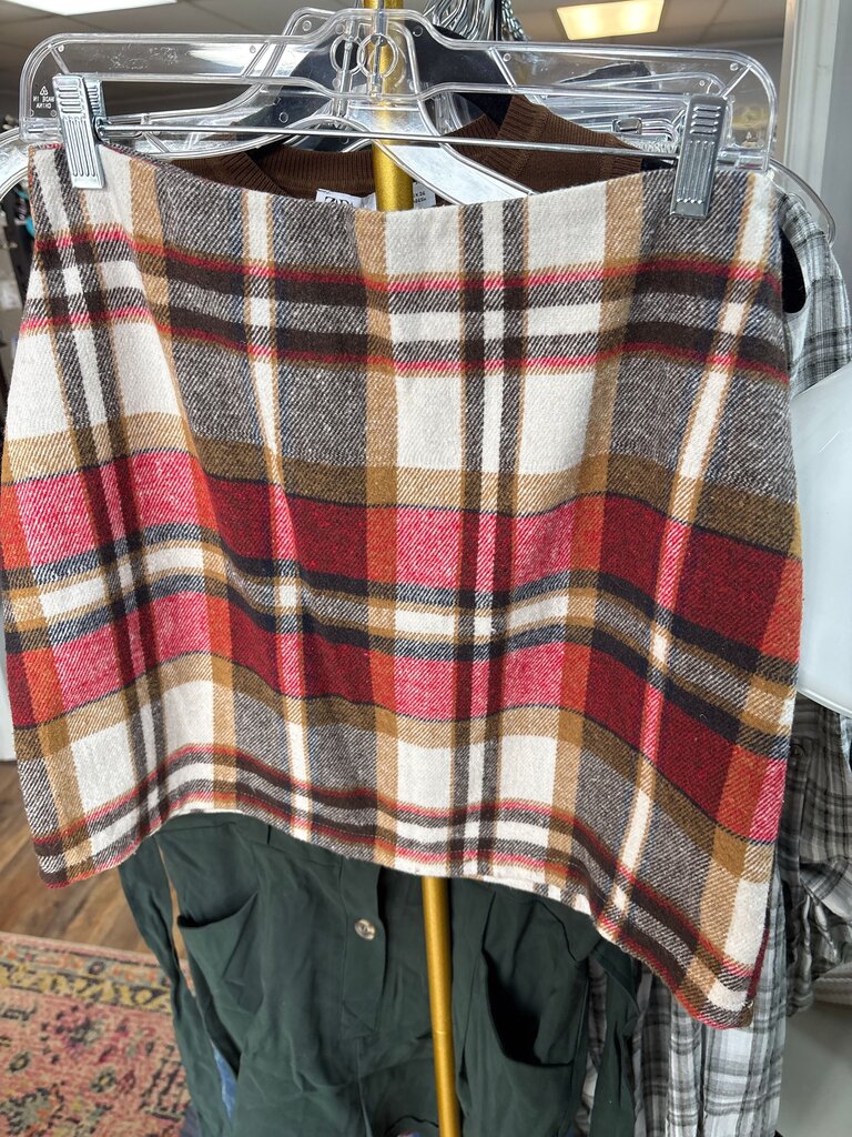 SHEIN Plaid Skirt