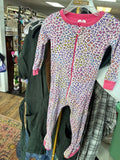 Child of Mine by Carters Leopard Print Infant Pajamas