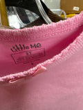 Little Me Pink Long Sleeve Shirt with Dog Design