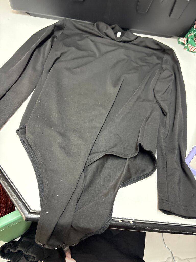 Black Long Sleeve Bodysuit