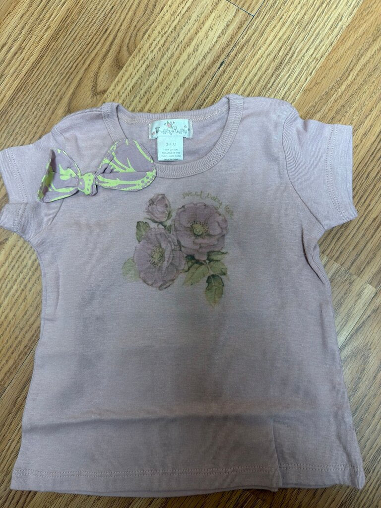Truffles Ruffles Floral Baby Tee